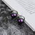 Picture of Famous Small Platinum Plated Stud Earrings