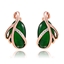 Show details for Elegant Colored Rose Gold Plated Concise Stud