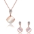 Picture of Top Quality Concise Opal (Imitation) 2 Pieces Jewelry Sets