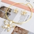 Picture of Stylish Casual Gold Plated Necklace and Earring Set
