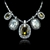 Picture of Simple And Elegant Big Swarovski Element Collar 16 OR 18 Inches