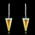 Picture of Low Price Colourful Platinum Plated Drop & Dangle