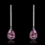 Show details for Modern Design Platinum Plated Swarovski Element Drop & Dangle