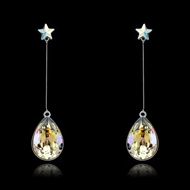 Picture of Diversified Swarovski Element Single Stone Drop & Dangle