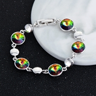 Show details for Sparkly Casual Zinc Alloy Fashion Bracelet