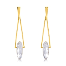 Show details for Hot Selling White Zinc Alloy Dangle Earrings in Bulk
