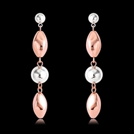 Picture of Bulk Rose Gold Plated Casual Dangle Earrings Exclusive Online