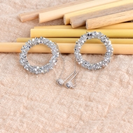 Show details for Unusual Casual Copper or Brass Dangle Earrings