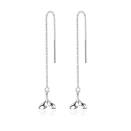 Picture of Womans 925 Sterling Silver Fashion Dangle Earrings