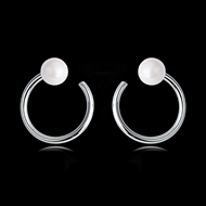 Picture of Need-Now White Casual Stud Earrings from Editor Picks
