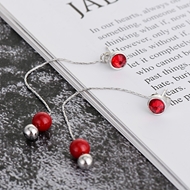 Picture of Funky Casual Artificial Pearl Dangle Earrings