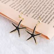 Show details for Need-Now Black Delicate Dangle Earrings with SGS/ISO Certification