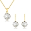 Show details for New Artificial Crystal Casual Necklace and Earring Set