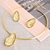 Picture of Irresistible Gold Plated Big Necklace and Earring Set