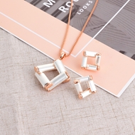 Picture of Zinc Alloy Casual Necklace and Earring Set with Full Guarantee