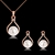 Picture of Good Quality Artificial Pearl Casual Necklace and Earring Set