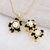 Picture of Affordable Zinc Alloy Gold Plated Necklace and Earring Set from Top Designer