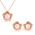 Picture of Zinc Alloy Gold Plated Necklace and Earring Set Factory Direct