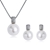 Picture of Zinc Alloy Artificial Pearl Necklace and Earring Set from Certified Factory