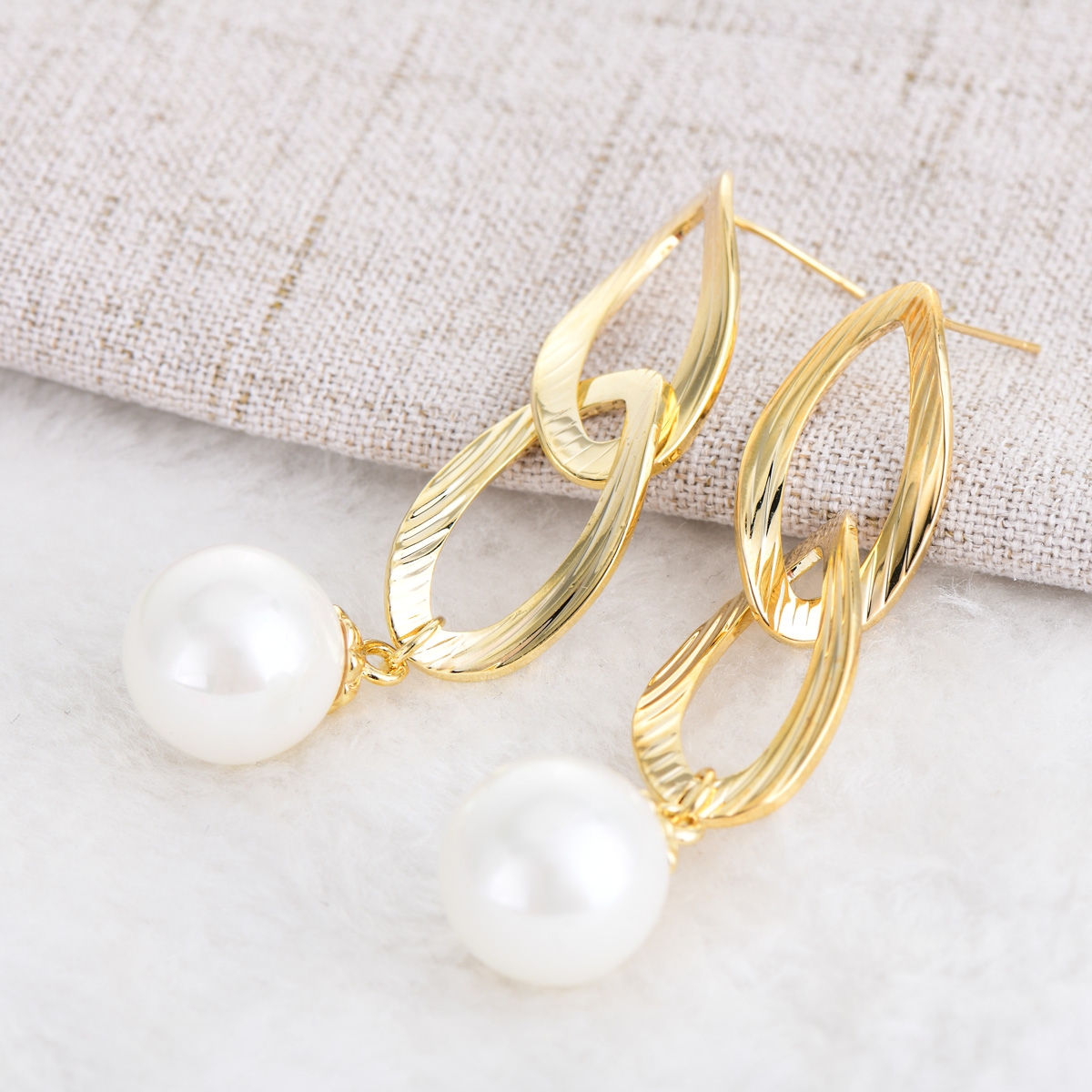 Best Artificial Pearl White Dangle Earrings