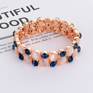 Picture of Bulk Rose Gold Plated Opal Fashion Bracelet Exclusive Online