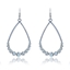 Show details for Online Accessories Wholesale Platinum Plated Concise Drop & Dangle