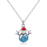 Show details for Fashion Blue Pendant Necklace with Speedy Delivery