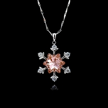 Show details for Casual Pink Pendant Necklace with Fast Delivery