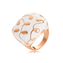 Show details for Most Popular Enamel White Fashion Ring