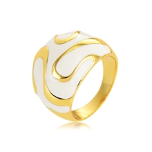 Show details for Zinc Alloy Gold Plated Fashion Ring from Certified Factory