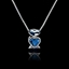 Show details for The Biggest Stock For  Dark Blue Swarovski Element Collar 16 OR 18 Inches