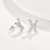 Picture of Filigree Casual White Stud Earrings