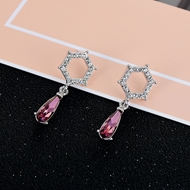 Show details for Sparkly Casual Zinc Alloy Dangle Earrings