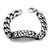 Picture of Cheap Stainless Steel Oxide Fashion Bracelet for Ladies