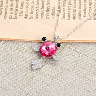 Show details for Sparkling Casual 925 Sterling Silver Pendant Necklace