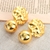 Picture of Designer Gold Plated Casual Stud Earrings Online