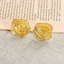 Show details for Fashion Gold Plated Stud Earrings of Original Design