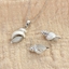 Show details for High Quality Zinc-Alloy Rose Gold Plated 2 Pieces Jewelry Sets