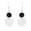 Show details for Classic Enamel Dangle Earrings with Beautiful Craftmanship