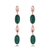 Picture of Classic Green Dangle Earrings with 3~7 Day Delivery