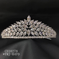 Show details for Copper or Brass Platinum Plated Crown For Your Occasions