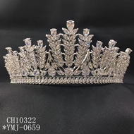 Show details for Bulk Platinum Plated Cubic Zirconia Crown Exclusive Online