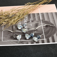 Show details for Eye-Catching Platinum Plated Zinc Alloy 4 Piece Jewelry Set from Reliable Manufacturer