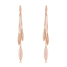Show details for Amazing Casual Rose Gold Plated Dangle Earrings