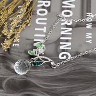 Show details for Need-Now Green Fashion Pendant Necklace with Full Guarantee