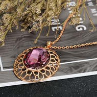 Show details for Fashion Swarovski Element Pendant Necklace with 3~7 Day Delivery