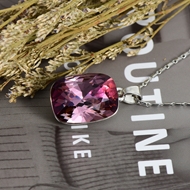 Show details for Fashion Swarovski Element Pendant Necklace with Beautiful Craftmanship
