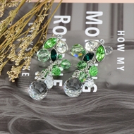 Show details for Stylish Casual Swarovski Element Dangle Earrings