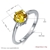 Picture of New Season Yellow Casual Fashion Ring with SGS/ISO Certification