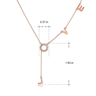 Picture of Delicate Cubic Zirconia Pendant Necklace with Speedy Delivery
